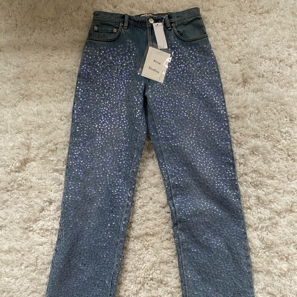 Acne Studios Sequin Jeans